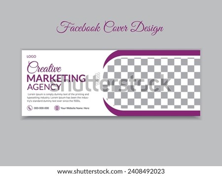 Facebook Business Cover Design Template, Banner Template 
