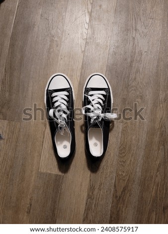 Just a lonely pair of shoes