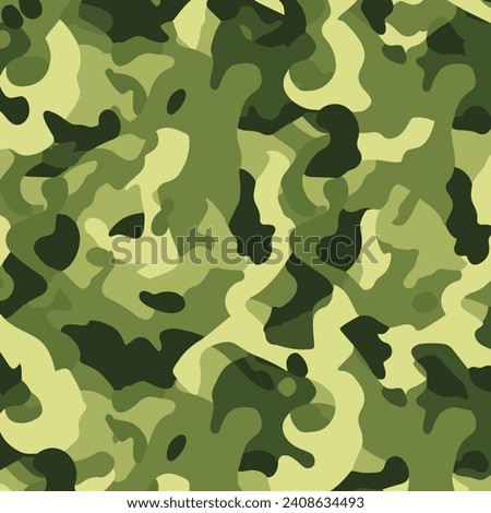 camouflage seamless military pattern with fabric background isolated design