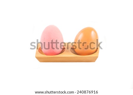 organic egg and preserved egg food