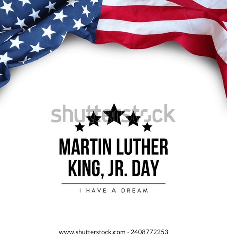 Martin Luther King Day Poser Royalty-Free Stock Photo #2408772253