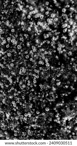 Water bubbles are small bubbles that form when the air in the water comes out