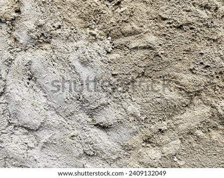 sand and cement are suitable for the background