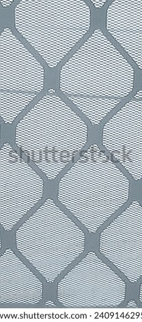 white big and small hexagon abstract background
