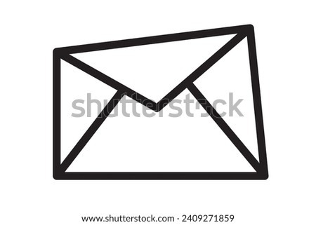 Letter, Envelope, Mail, Email, Vector letter or email, Vector Clip Art.