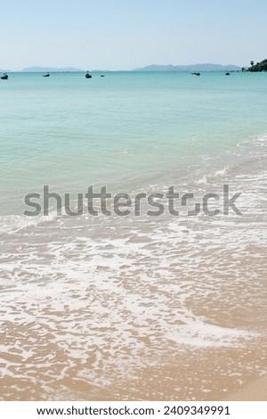 beach and tropical sea in thailand, beautiful photo digital picture