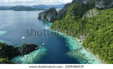 Drone view, Philippine islands, beautiful landscape, ocean landscape, wallpaper images, nature, boats, dream view, unreal, background picture, rock formations, cliffs
