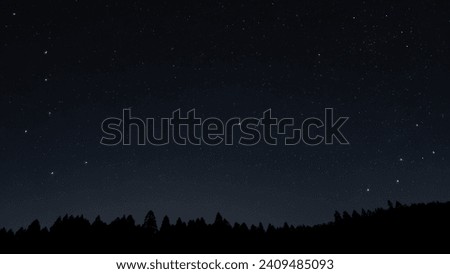 The Big Dipper and Cassiopeia Royalty-Free Stock Photo #2409485093