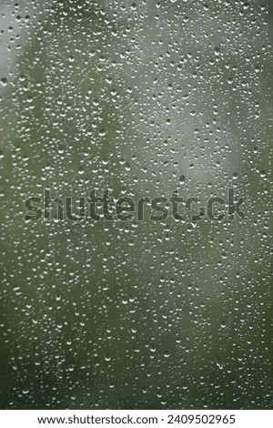 Texture Raindrops on the Window