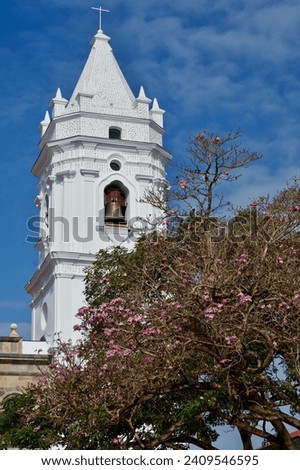 Panama Panama City Basilica Santa Maria la Antigua in Casco Viejo Royalty-Free Stock Photo #2409546595