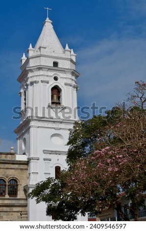 Panama Panama City Basilica Santa Maria la Antigua in Casco Viejo Royalty-Free Stock Photo #2409546597