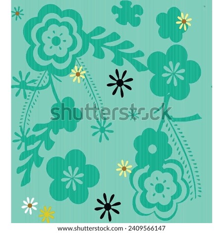 seamless bed sheet pattern design for digital print and any type of print