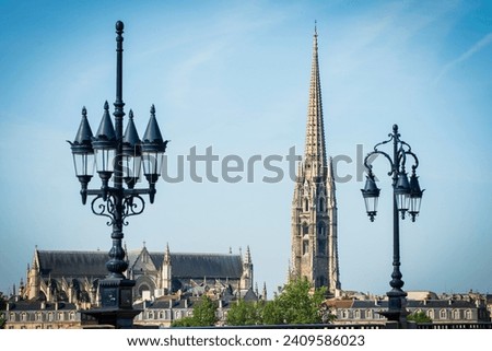 Bordeaux is a beautiful city in southwestern France. It is known for its wine, architecture, and history. This image captures the city's charm and beauty. The Gironde River flows through the city, and