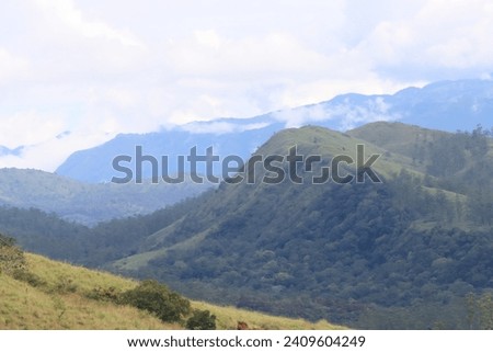 Beautiful landscape of Gavi forest. Gavi Jungle site seeing. Natures photo for background. Seasonal greetings. Wall mounting photo.