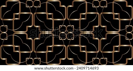 Abstract classic golden pattern. Background image. Abstract decorative vintage texture. Seamless illustration for design. Metal mosaic on a colored background. gold patterns 