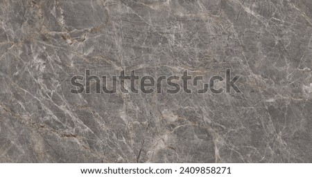 Natural brown marble polished stone slab, ceramic vitrified floor tiles random marbles, interior and exterior floor and wall cladding, dark coffee brown marble texture background Royalty-Free Stock Photo #2409858271