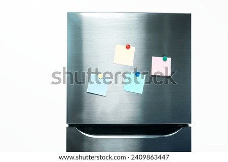 stainless steel fridge blank sticky