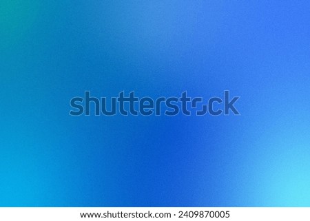 Grainy background blue gradient noise texture Royalty-Free Stock Photo #2409870005
