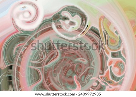 Abstract futuristic background, delicate pastel colors.