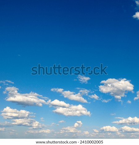 blue sky covered white clouds