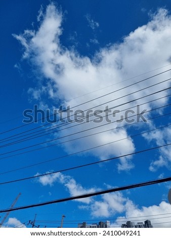 Very very blue sky photo