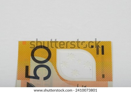 Colorful Australian currency, Notes and Coinage!! Royalty-Free Stock Photo #2410073801