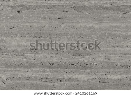 grey travertine marble, rock surface background. texture of granite background. Grey texture of marble tie for your background Royalty-Free Stock Photo #2410261169