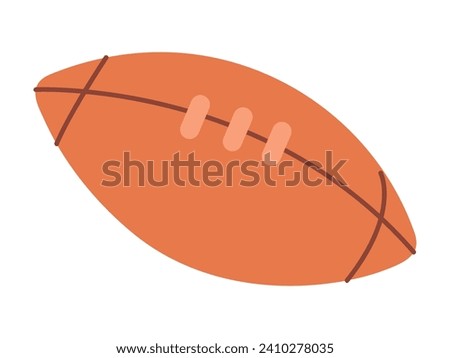 Sport element of colorful set. This image showcases the handball ball, emphasizing its significance as a symbol of precision and finesse in the world of sport games. Vector illustration.