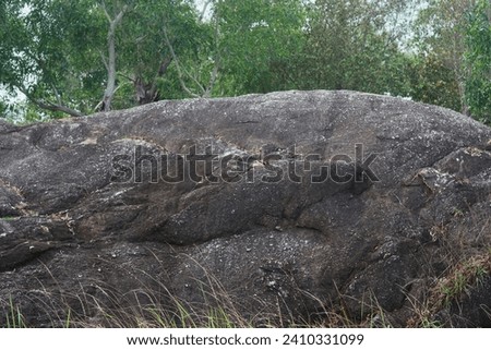 photo of the texture of large rocks, Suitable for interior design themes, architecture, art, nature, landscapes and building materials.