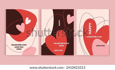 Explore our captivating Valentine's Day Flyer! Celebrate love with stunning visuals and captivating designs. Embrace romance and elegance in every detail. Royalty-Free Stock Photo #2410423313