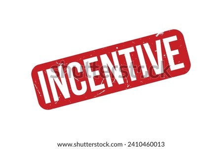 Incentive rubber grunge stamp seal vector Royalty-Free Stock Photo #2410460013