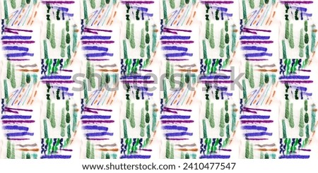 Space Dye Seamless Print. Stripes Background. Ikat Texture Pattern. Motley Watercolour Rustic. Colorful Brochure. Ethnical Patterns. Colourful Stripes.