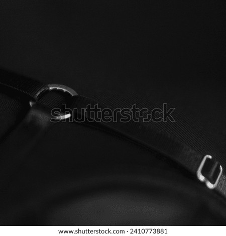 Refined and elegant hands of a dancer, dancing with body parts, black and white portrait of the performer's hands on a dark background Royalty-Free Stock Photo #2410773881