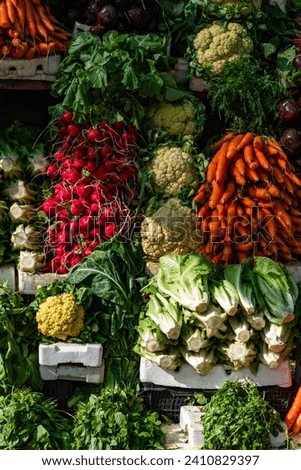 Bursting with vibrant colors and freshness, our local vegetable stall is a feast for the eyes and the senses. From crisp greens to radiant red tomatoes, each produce is a testament to the bountiful