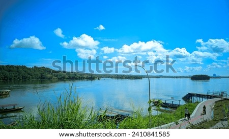beautiful lake in summer, so exciting.