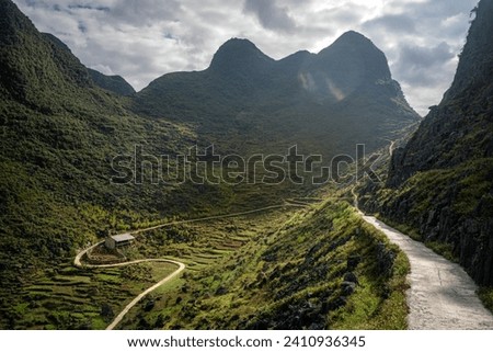 Vietnamese lands cape beautiful trekking 