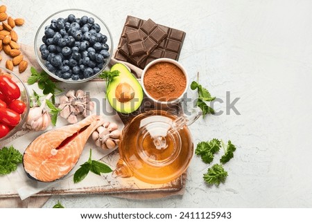 Anti Aging foods stock photo