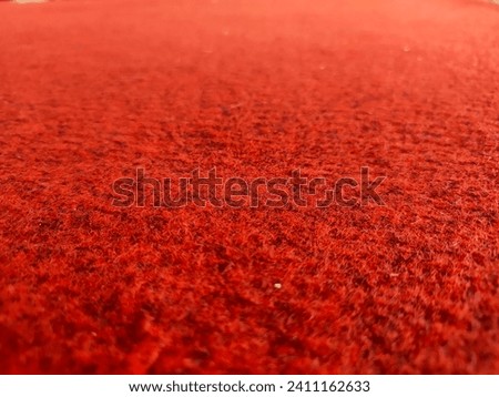 close-up photo of the red carpet