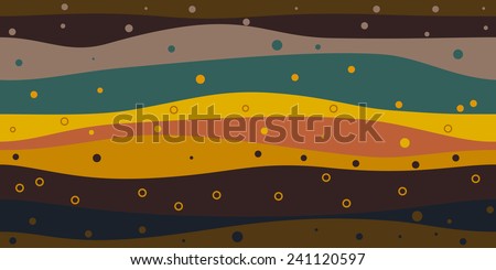 layers of the earth abstract graphic background. Seamless pattern.