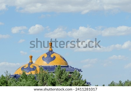 Photos of the Mausoleum of Genghis Khan in Ordos - Inner Mongollia