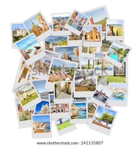 collection of photo's with travel destinations from all over the world  