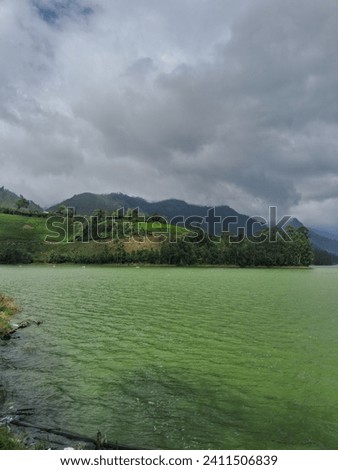 water boating in dam munnar  Royalty-Free Stock Photo #2411506839