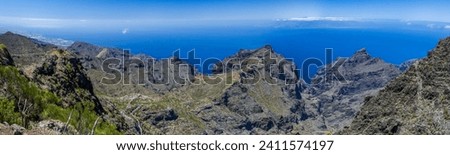Panoramatic pictures from Teno mountains