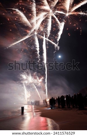 Stunning fireworks display for New Year 2023