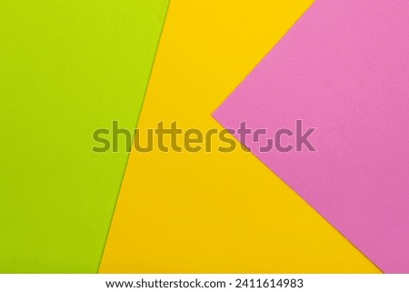 Colorful paper background. Sheets of colored foam paper.