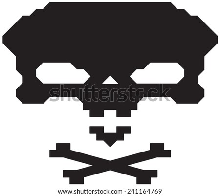 A skull and crossbones.