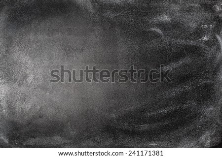 Blank School Black Chalkboard Background Texture