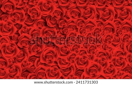 vector Red Rose Background   wallpaper