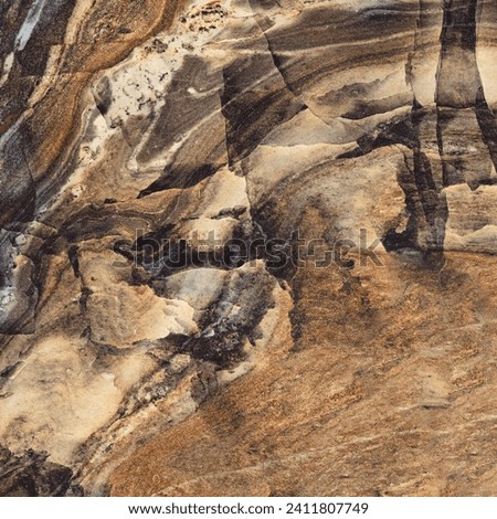 Rough Stone Background with Natural Sand Patterns, Colourful Mountain Rock stone Surface, Limestone Marble Texture with high detail, Design use for Ceramic Floor Tiles