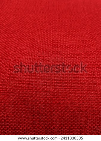 Closed-up Texture of red Pillow Case, for pattern background